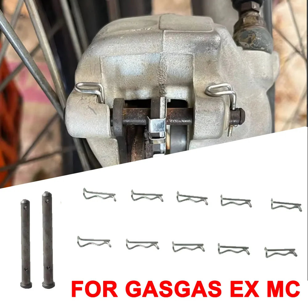 Motorcycle Brake Caliper Brake Pads Pin Spring Clips For KTM EXC EXCF SX SXF XC XCF XCW 250 300 HUSQVARNA FC FE FX TC TE TX Gas