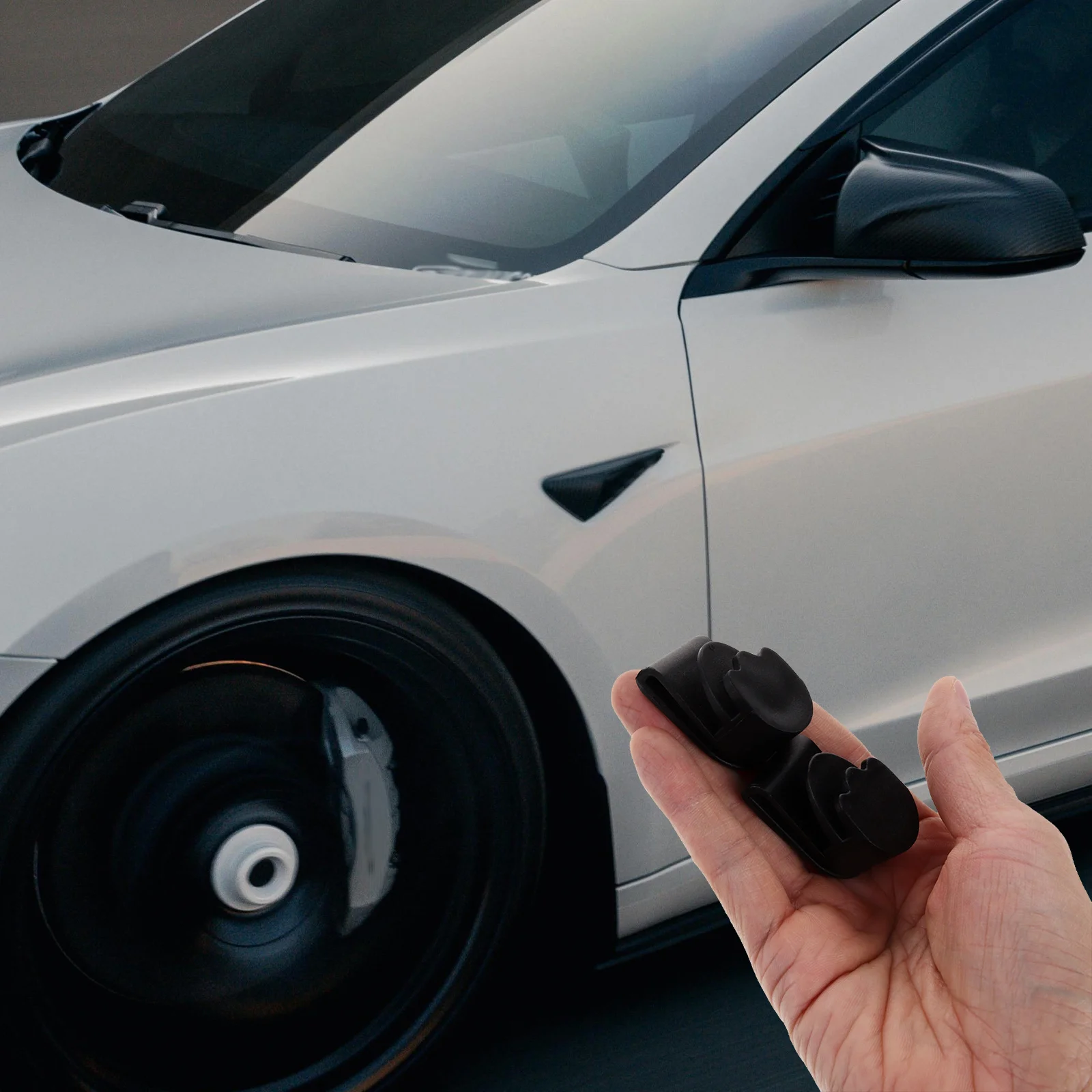 

2Pcs Car Trunk Accessories Grocery Bag Hanger Robust Front Trunk Hook for Vehicle Storage Organization Quick Install No Tools