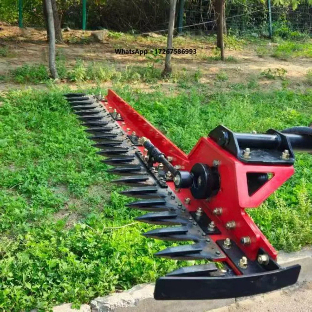High Performance Mini Excavator Hedge Trimmer Attachment Versatile Hedge Cutter for Grass Garden Landscaping