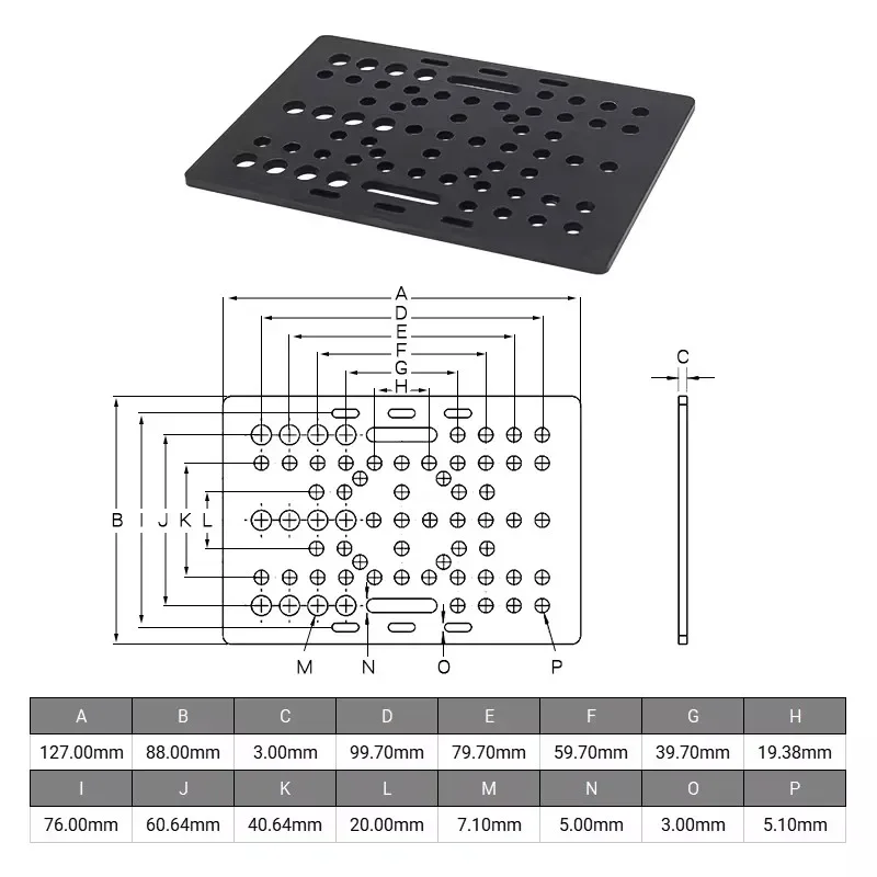 Imagem -02 - Openbuilds Placa de Pórtico com Ranhura em v Universal 2080 mm Placa de Alumínio Precisa para Máquina Roteadora Cnc Impressora 3d Trilhos Lineares com Ranhura em v