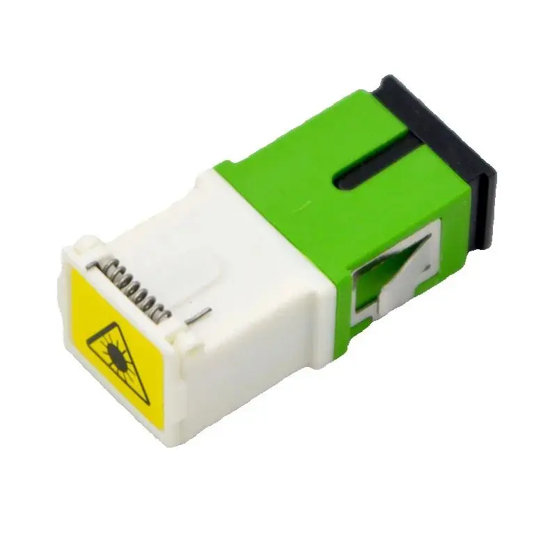 100-個光ファイバーコネクタアダプタシングル-マルチモード互換-sc-フランジカプラーアダプタダストカバー付きデータセンター用