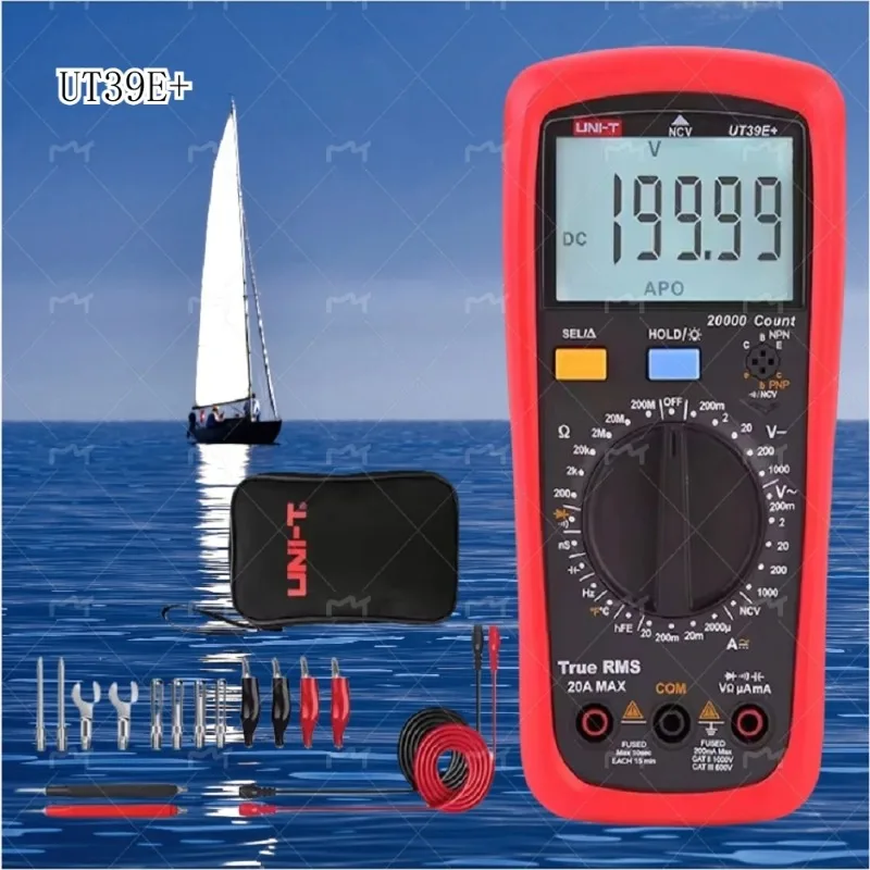 

UNI-T UT39A+ UT39C+ UT39E Plus Multimeter Digital Ammeter Voltmeter AC/DC Current Professional Electrician Tester Multi Meter