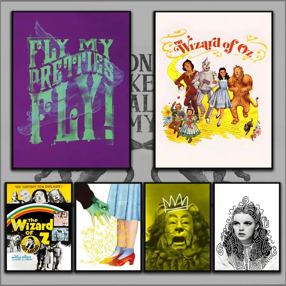 

Anime W-Wizard of Oz Movie Poster HD Anime Hot Theme Singer/OST/Movie-Waterproof Self-Stick Home Decor