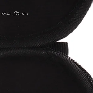 1pcs Travel Watch Case Single Box with Zipper Storage Cushioned Round Portable Impact-resistant for Wristwatches Smart Watches