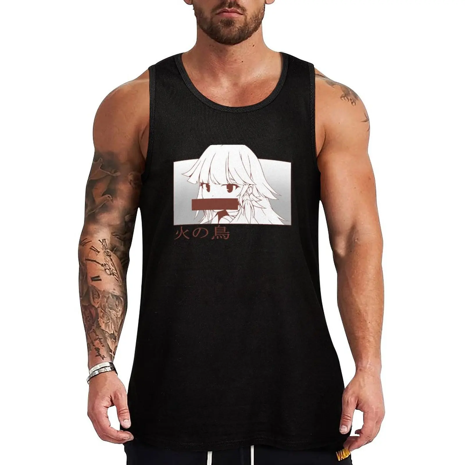 Takanashi Kiara Tank Top Men's singlets Men's sleeveless t-shirt