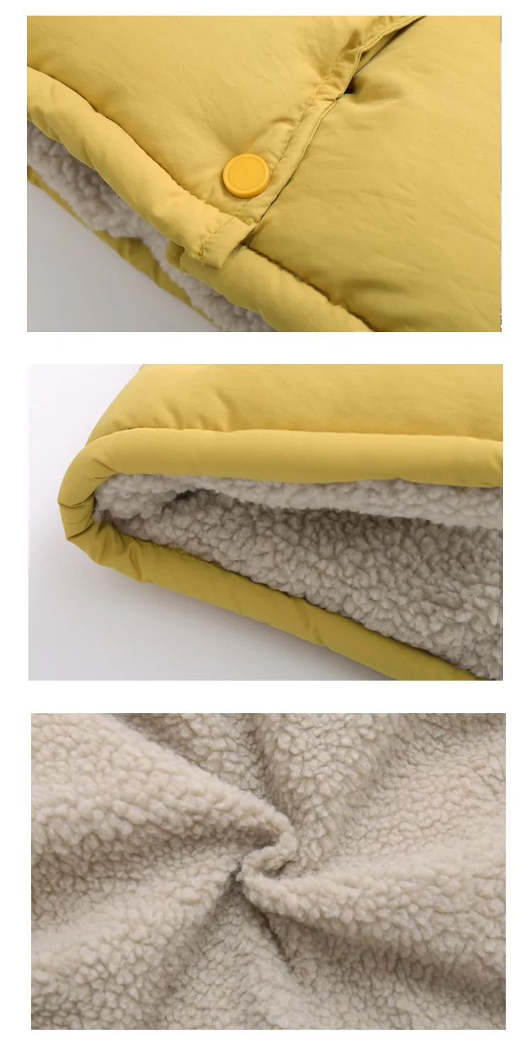 2026 Herbst Winter Kinder Plus Fleece Weste Baby Jungen Mädchen Lammwolle Gefütterte Druckknopf Warme Ärmellose Jacke Kinderkleidung – Detail 17