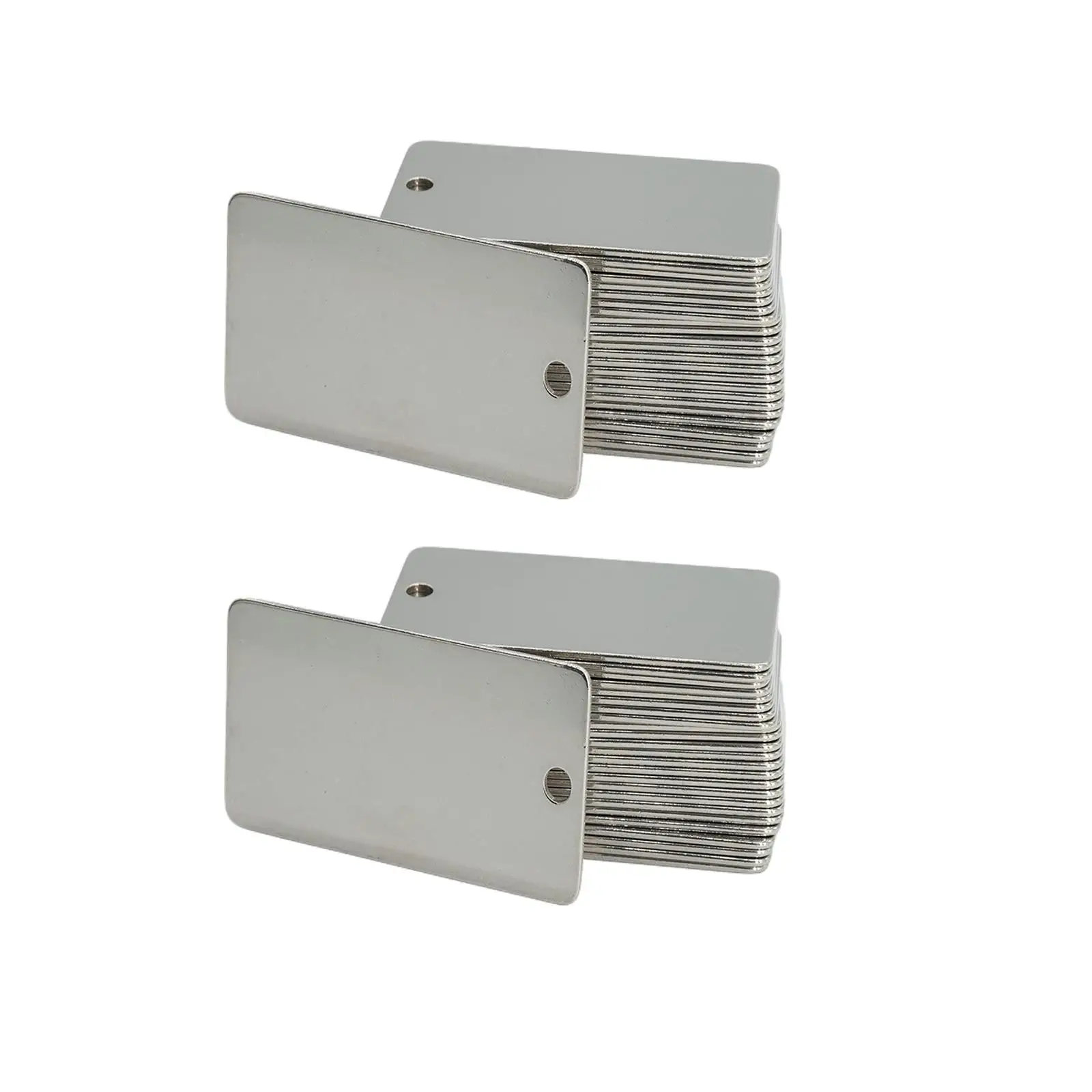 50 Pieces Metal Engraving Plant Labels Stamping for Trees