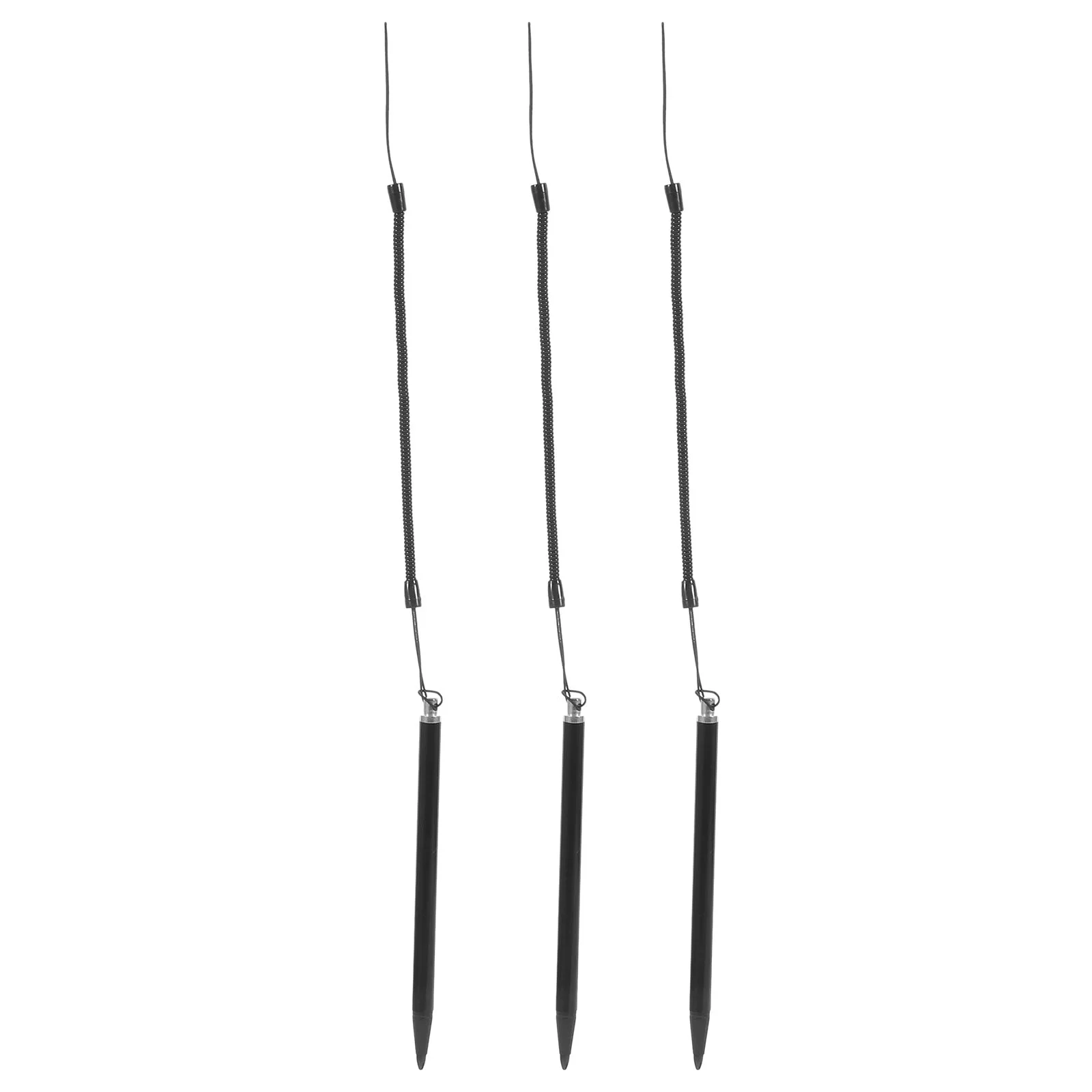 3 Pcs Resistive Screen Stylus Pen Touchscreen Tablet for Screens Pens Copper Fittings Computer Phone Child