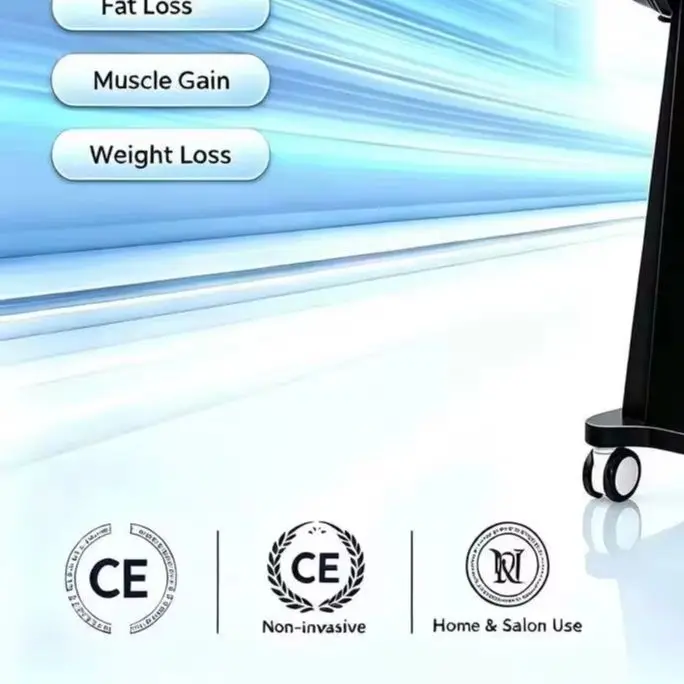 Myoslim EMS Body Sculpt Machine 6500W EMS Neo RF Nova 200HZ High-Intensity Focused Ultrasound Muscle Building Fat Burning Weight