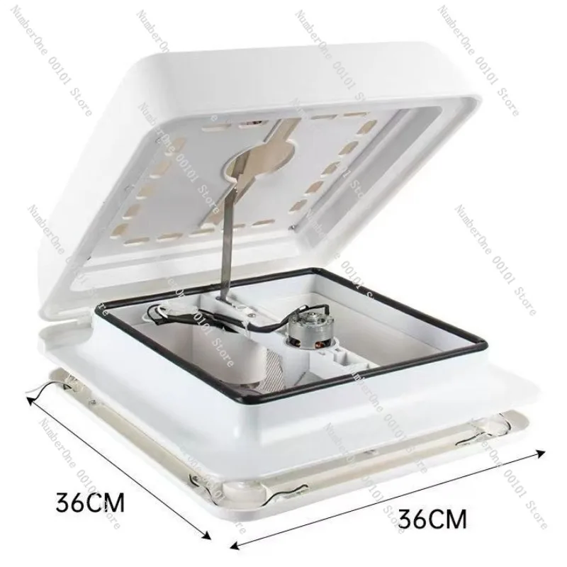

RV Ventilation Fan, Waterproof Bathroom Exhaust Fan, Anti-rain and Insect-proof Fan for Travel and Home Use
