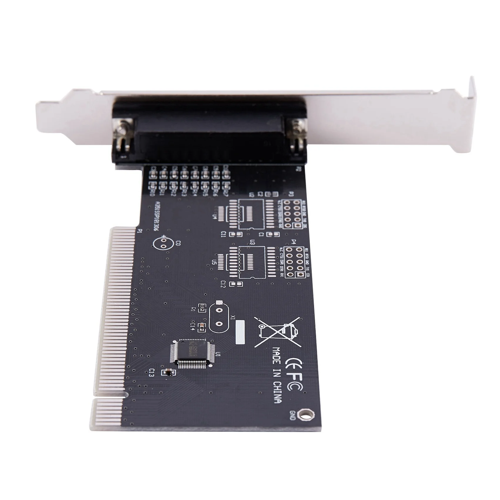 AP-4X Pci Uitbreidingskaart Adapter 25Pin Parallelle Lpt Pci Naar Parallelle Db25 Printer Poort Controller Kaart