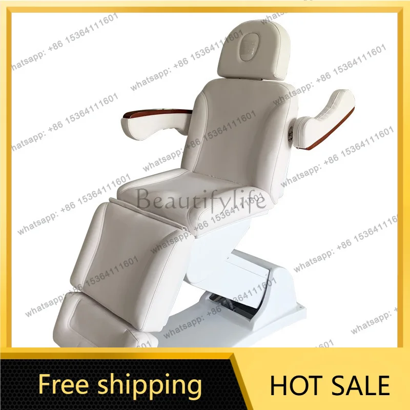 Factory Direct Sales Electric Lifting Beauty Bed Multifunctional Physiotherapy Body Massage Beauty Salon Massage