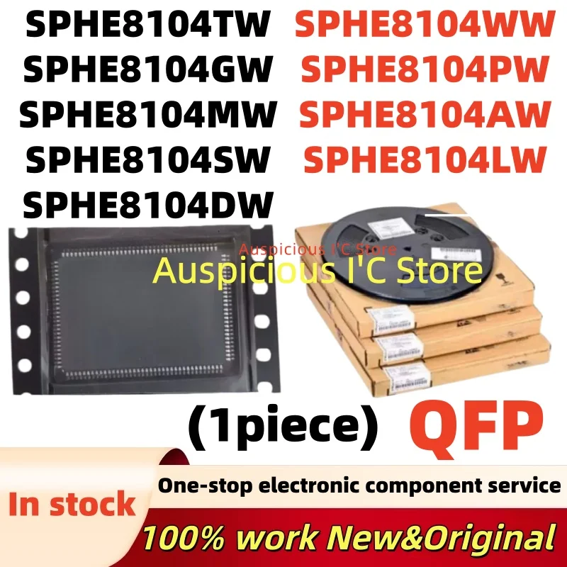 (1pcs) SPHE8104AW SPHE8104LW SPHE8104TW SPHE8104GW SPHE8104WW SPHE8104PW SPHE8104MW SPHE8104SW SPHE8104DW QFP
