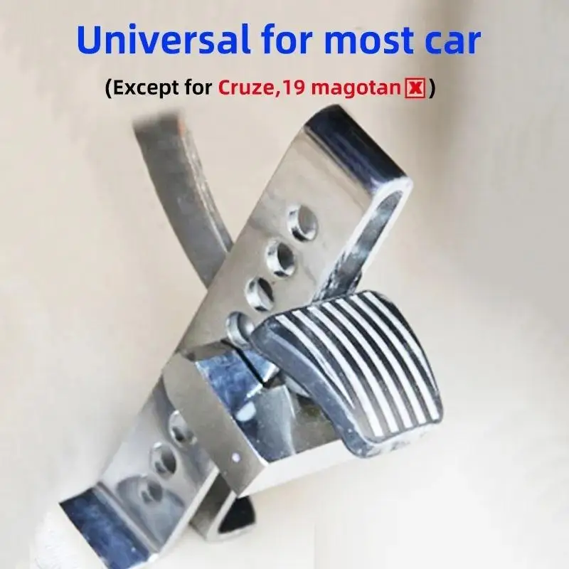 1PC Car Clutch Lock Universal Auto Steering Wheel Brake Pedal Lock Throttle Security AntiTheft Tool Pedal Lock