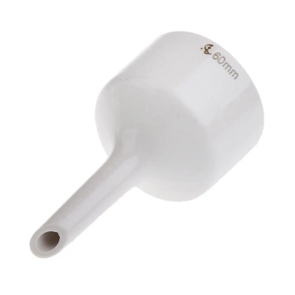 60mm porcelany lejek buchnera filtr laboratoryjny filtr porowaty wysokość lejka: 115mm/ 4.53''