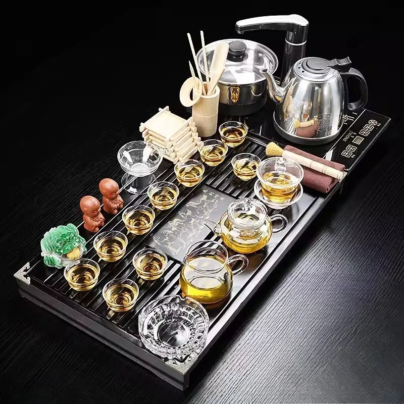 Hospitality Ceremony Tea Tray Chinese Kung Fu Small Rectangle Luxury Tea Tray Living Room Decorative Bandejas Home Decorationgs