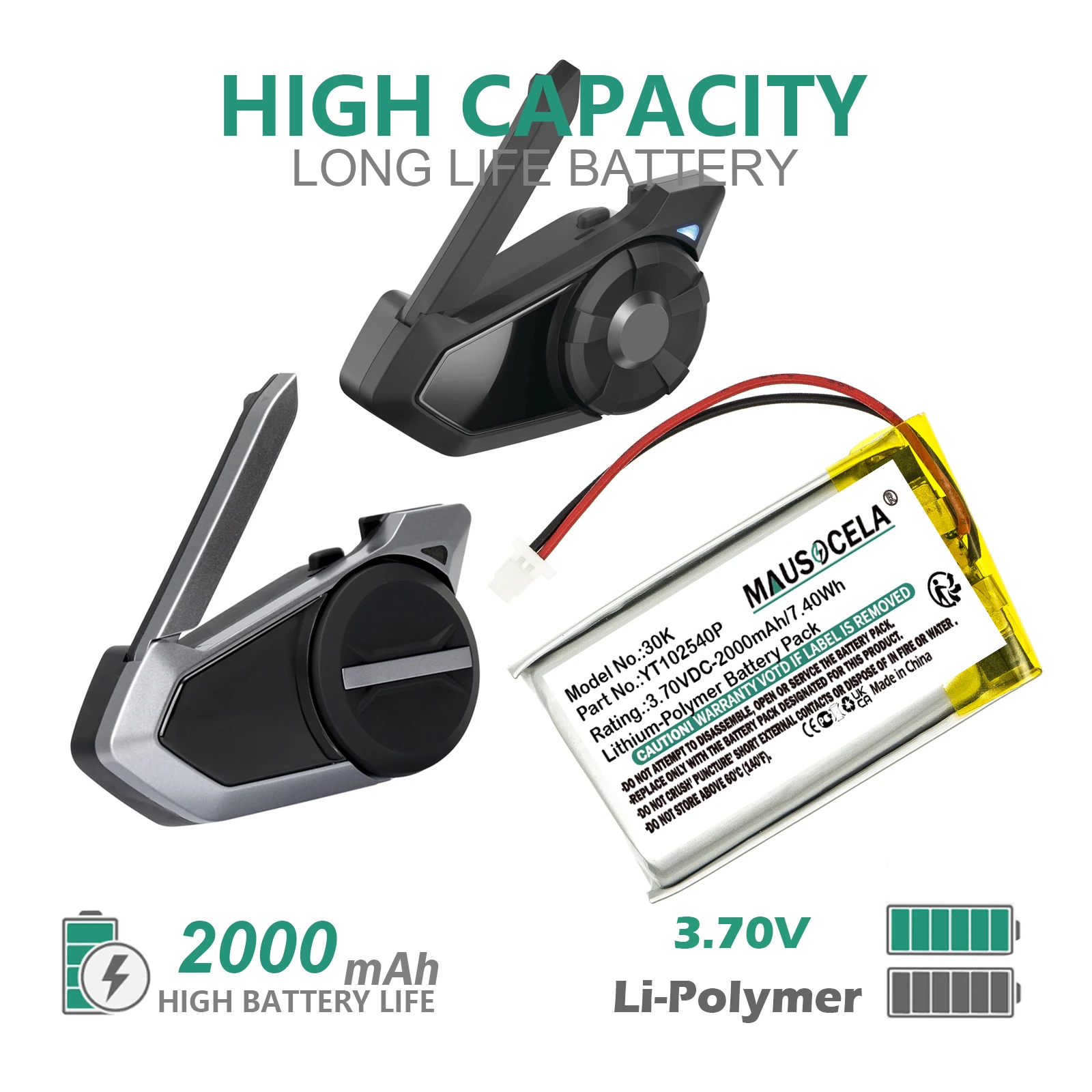 Wireless Headset Ba…