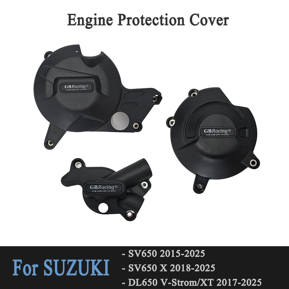

Motorcycles Engine cover Protection case GB Racing For SUZUKI SV650 2015-2025 / SV650 X 2018-2025 / DL650 V-Strom / XT 2017-2025