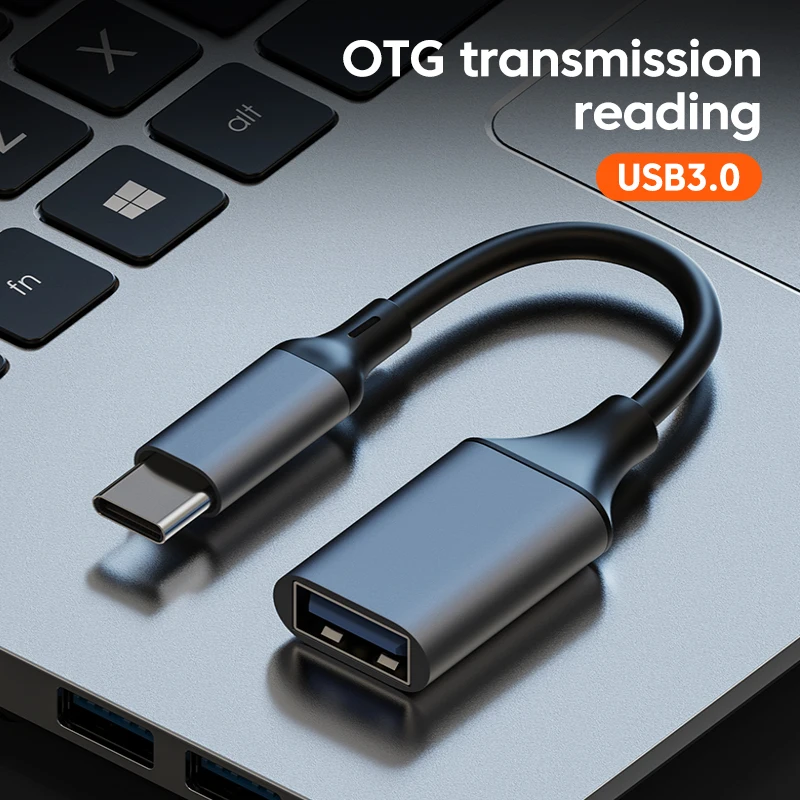 OTG Type C Cable Adapter USB3.0 to Type C Adapter Connector For PC Laptop Xiaomi Huawei phone USB C OTG Data Cable Converter