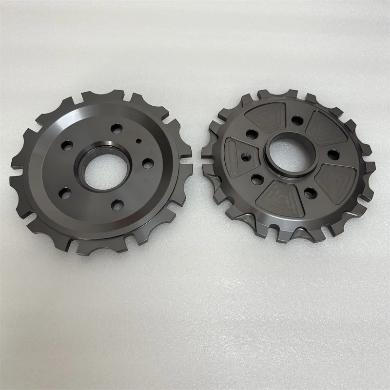 

Custom Center Bell Design for Golf 7.5 Disc 374.5*36mm Grey Anodized