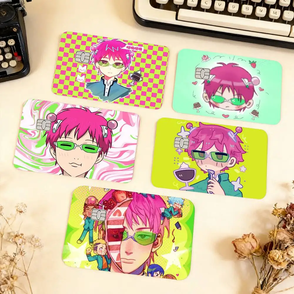 

S-Saiki Waterproof Film Skin Cover Credit Card Stickers Debit Front Bank Bus Pass