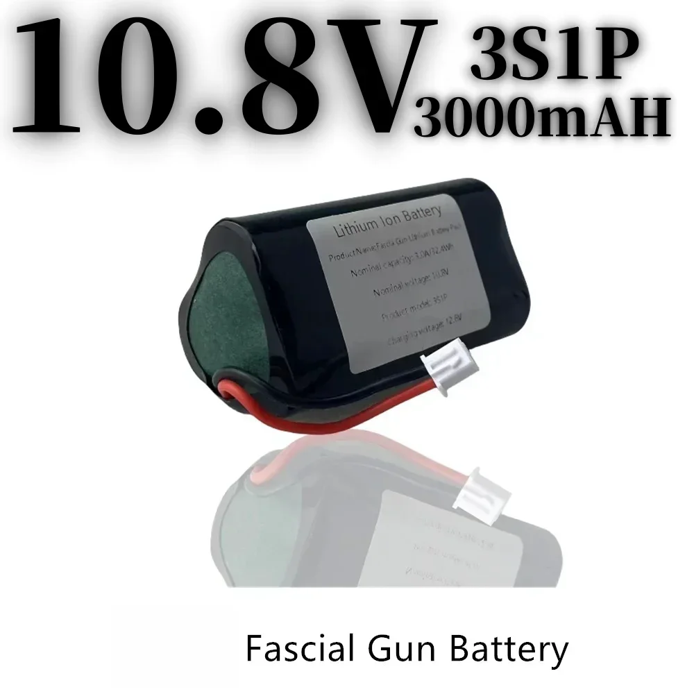 

Rechargeable Lithium-Ion Batteries, Fascia Gun Massage Gun, 3S1P, 10.8V, 3000mAh, 18650