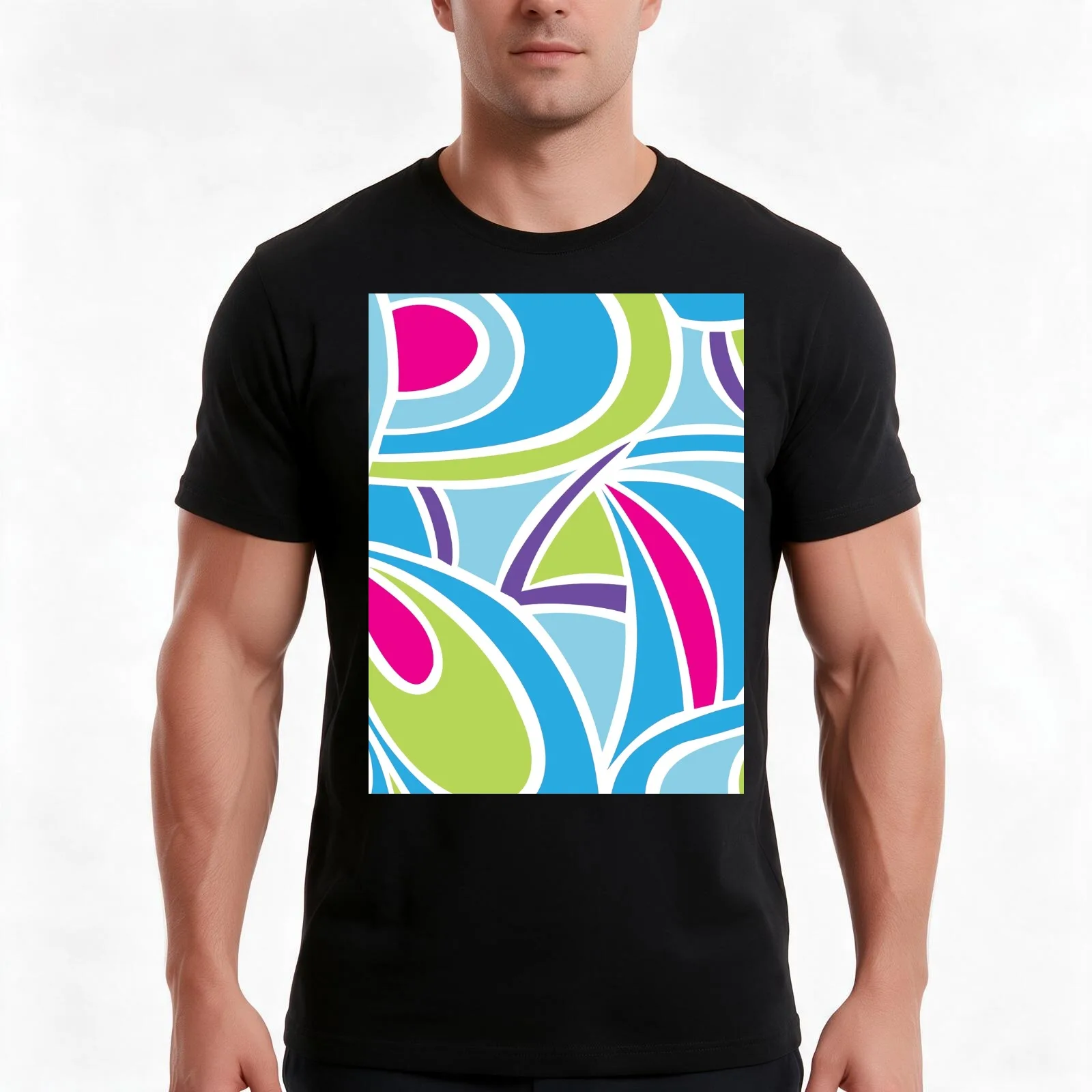 Totally Hair Teresa Blue T-Shirt, Summer Casual Cotton Tee, Oversized Streetwear Tops, Vintage Graphic Print, Unisex Men Women
