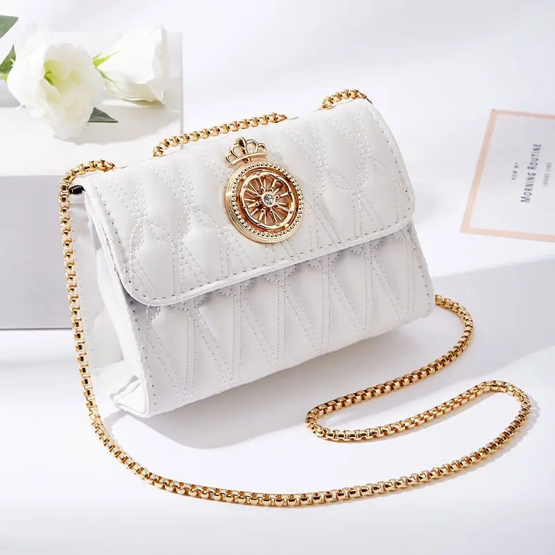 

2024 New Arrival Women's Shoulder Bag Fashion Crossbody Bags Korean Style Luxury Design Square Mini Bag for Women Handbags Q546