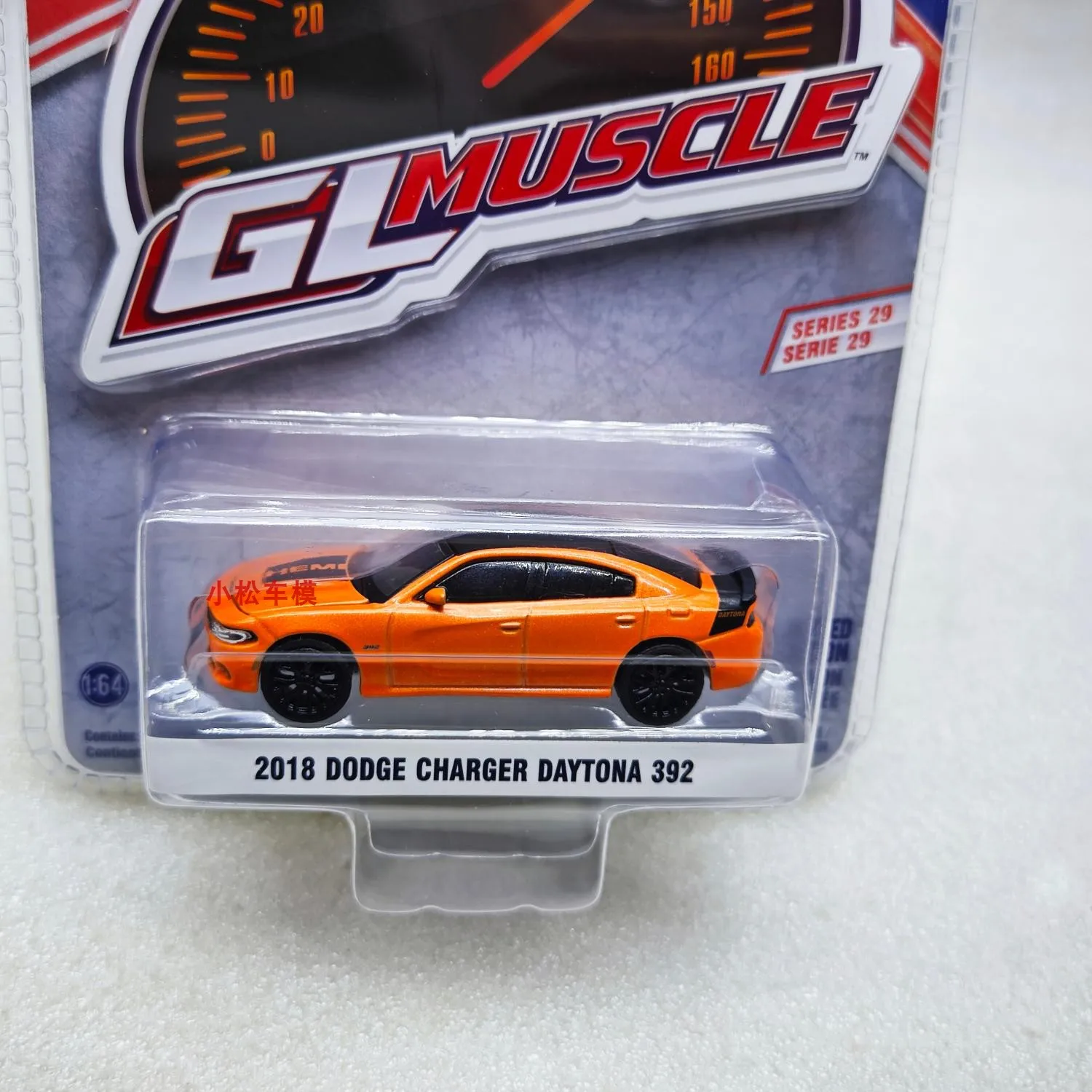1:64 سلسلة العضلات 29-2018 دودج سباق هورس دايتونا 392- مقتنيات نموذج السيارة المتقدمة Go Mango