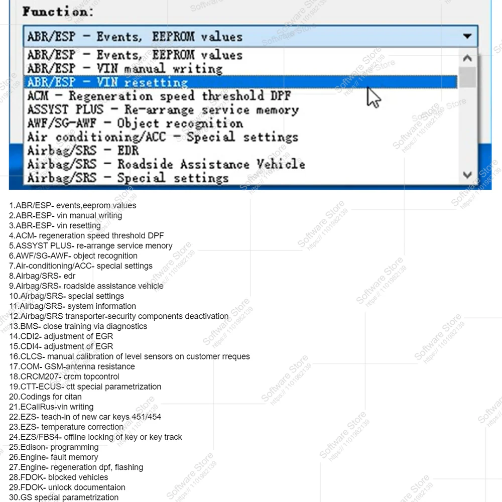 2022 Hot Keygen Xentry Special Functions Calculator & FDOK VeDoc Calculator 2018 English version car software for M ercedes-Benz