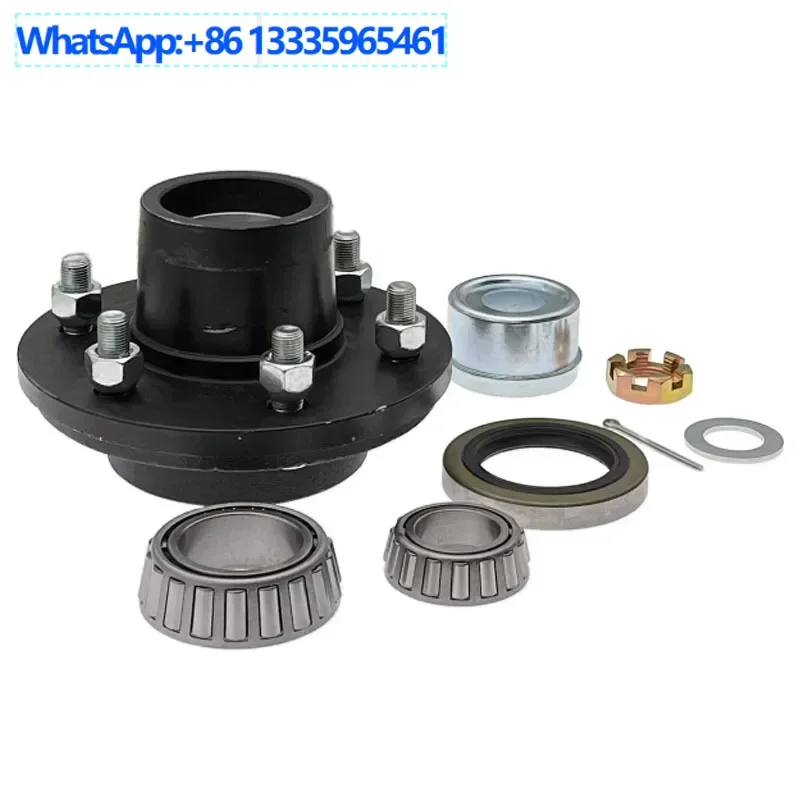 

Yacht trailer RV Haba head wheel hub unit axle rear trailer axle RV axle head accessories