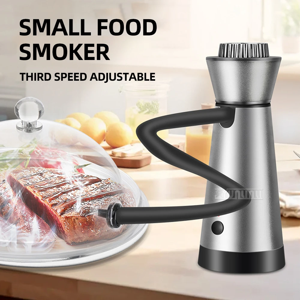 Kitchen Cooking Tools for BBQ Food Portable Cooking Smoker Handheld Added Flavor Smoker Infuser