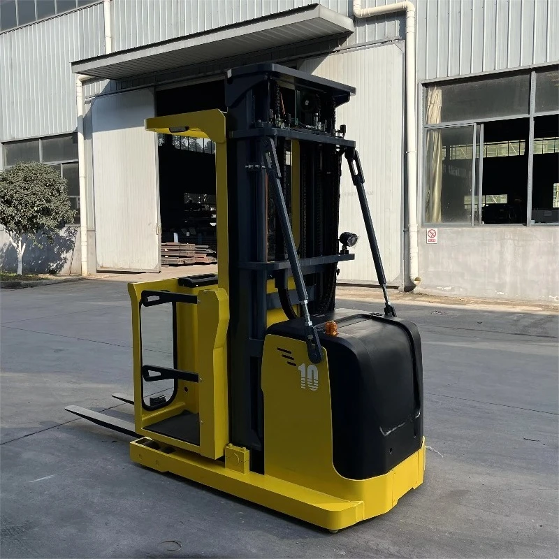 Orderpickers 1 Ton 1.5 Ton 6m 8m Lift New Man-up Electric Order Picker for Storage