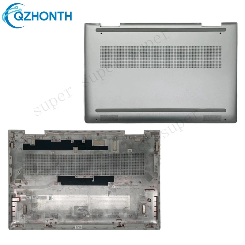 S+   New Silver For HP ENVY X360 2-in-1 14-ES TPN-W158 Bottom Case N41010-001 14