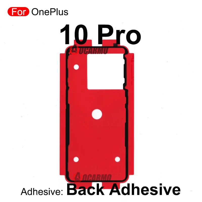 For OnePlus 10 9 8 7 6 6T 8T Nord 9rt 9R 7T Pro 1+10Pro Back Cover Adhesive Rear Battery Cover Sticker Glue Replacement