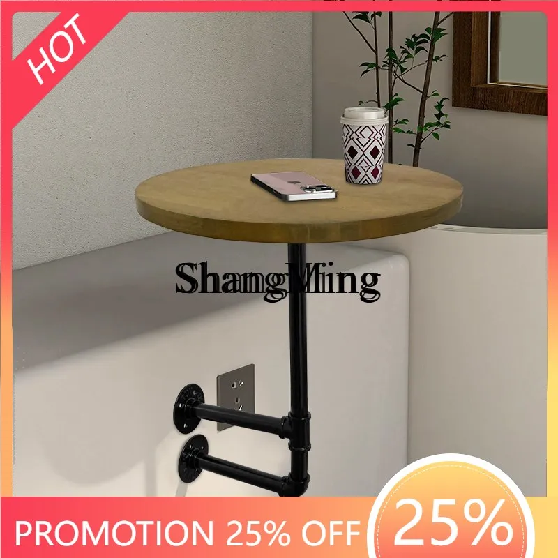 

CL milk tea shop wall-mounted small round table wall-mounted edge dessert shop cafe booth