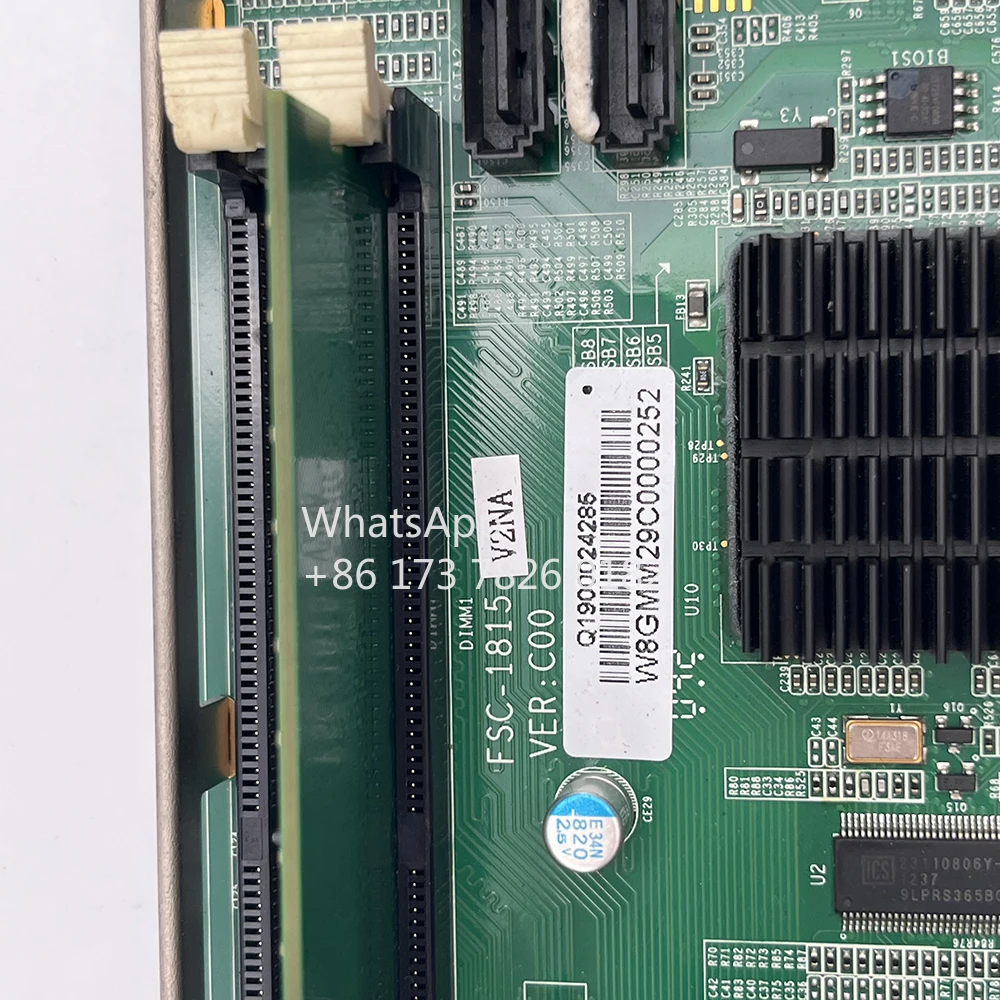 For EVOC FSC-1815 V2NA VER:C00 Industrial Computer Motherboard