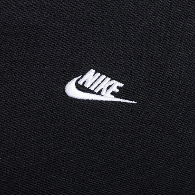 Nike Men's Top Club ft Crew Sportswear Fitness Training Sports Fashion Sweatshirt Pullover Fn3889-010 view 5