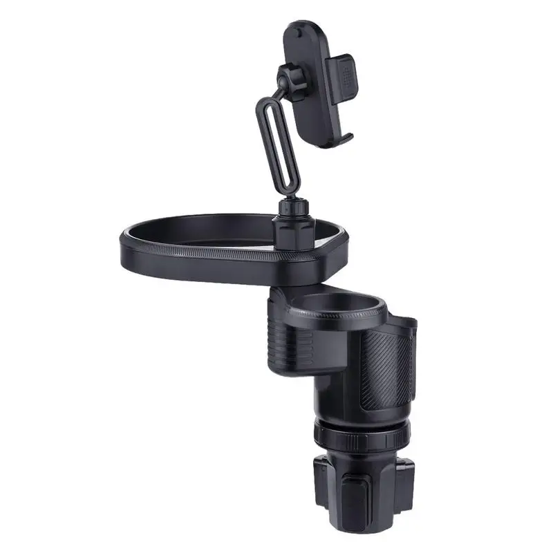 Car Cup Holder Expander Tray With Detachable Car Cup Holder Tray 4-in-1 Car Food Trays For Eating Cup Holder Tray For Car