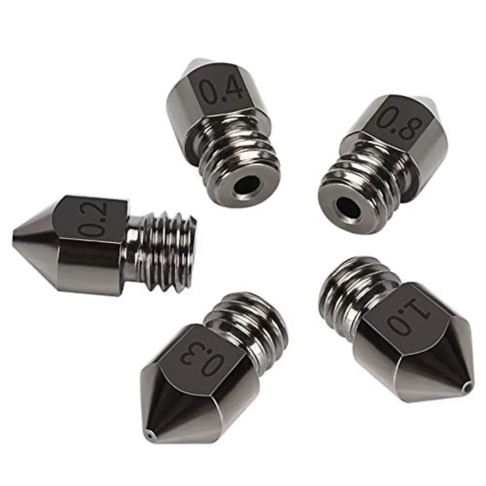 Verbesserter Hotend-Extruder aus gehärtetem Stahl mit MK8-Düse und hoher Temperaturbeständigkeit für 3D-Druckerteile der Ender 3 CR-10-Serie – Detail 4