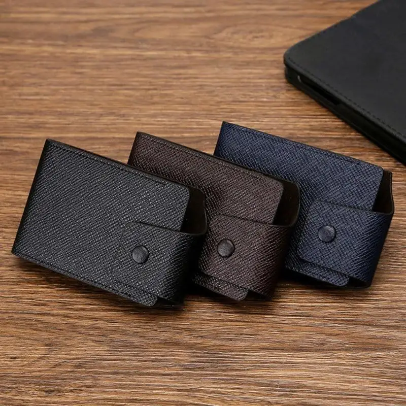 Fashion Unisex Business Leather Wallet ID Credit Card Holder Name Cards Case Pocket Organizer Money Phone Coin Bag