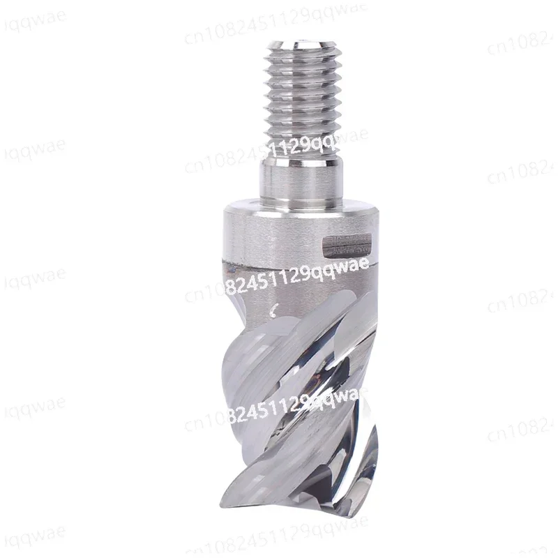 

Aluminum Milling Cutter Head Tungsten Steel Three Leaf Lock Tooth Aluminum Milling Cutter Head Internal Thread