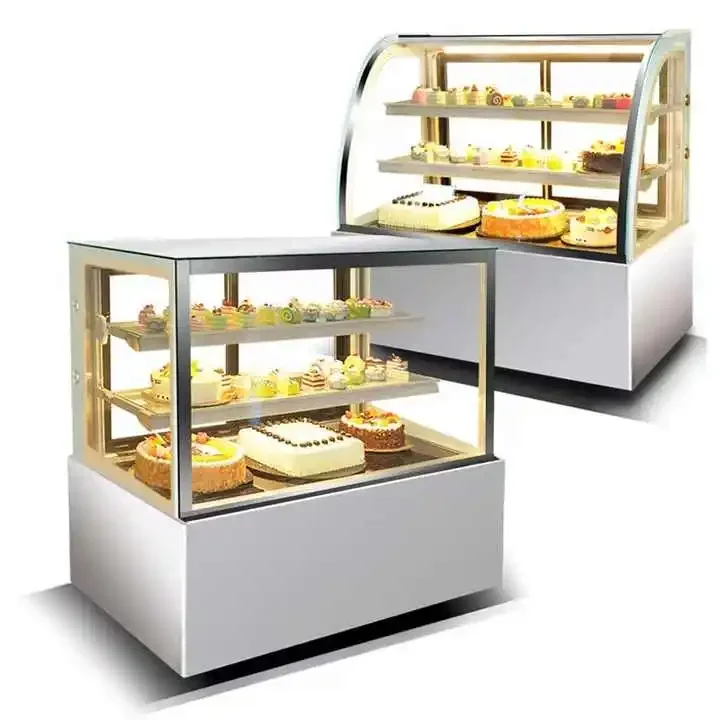 Restaurant Use Commercial Bakery Showcase Refrigerated Cake Display Cooler and Sushi Cabinet