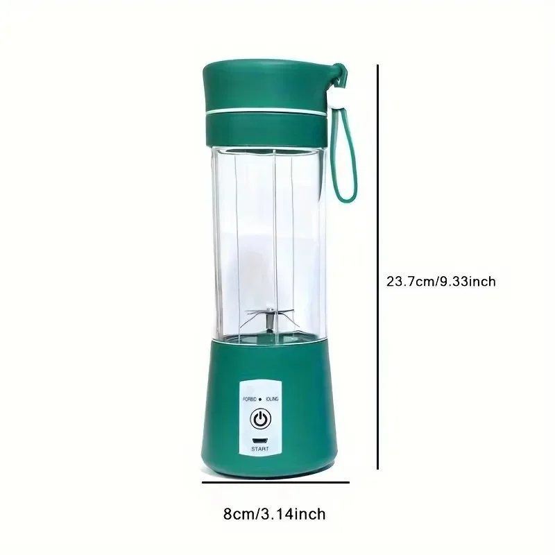 Spremiagrumi portatile multifunzione con batteria ricaricabile: tazza in PP di qualità CompactFood, ideale per la casa e in movimento