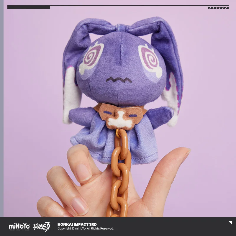 Pre-sale Official MiHoYo Honkai Impact 3 Kawaii Cosplay Mini Doll Pendant Keychain Theresa Apocalypse Plush Eye Mask Fans Gift