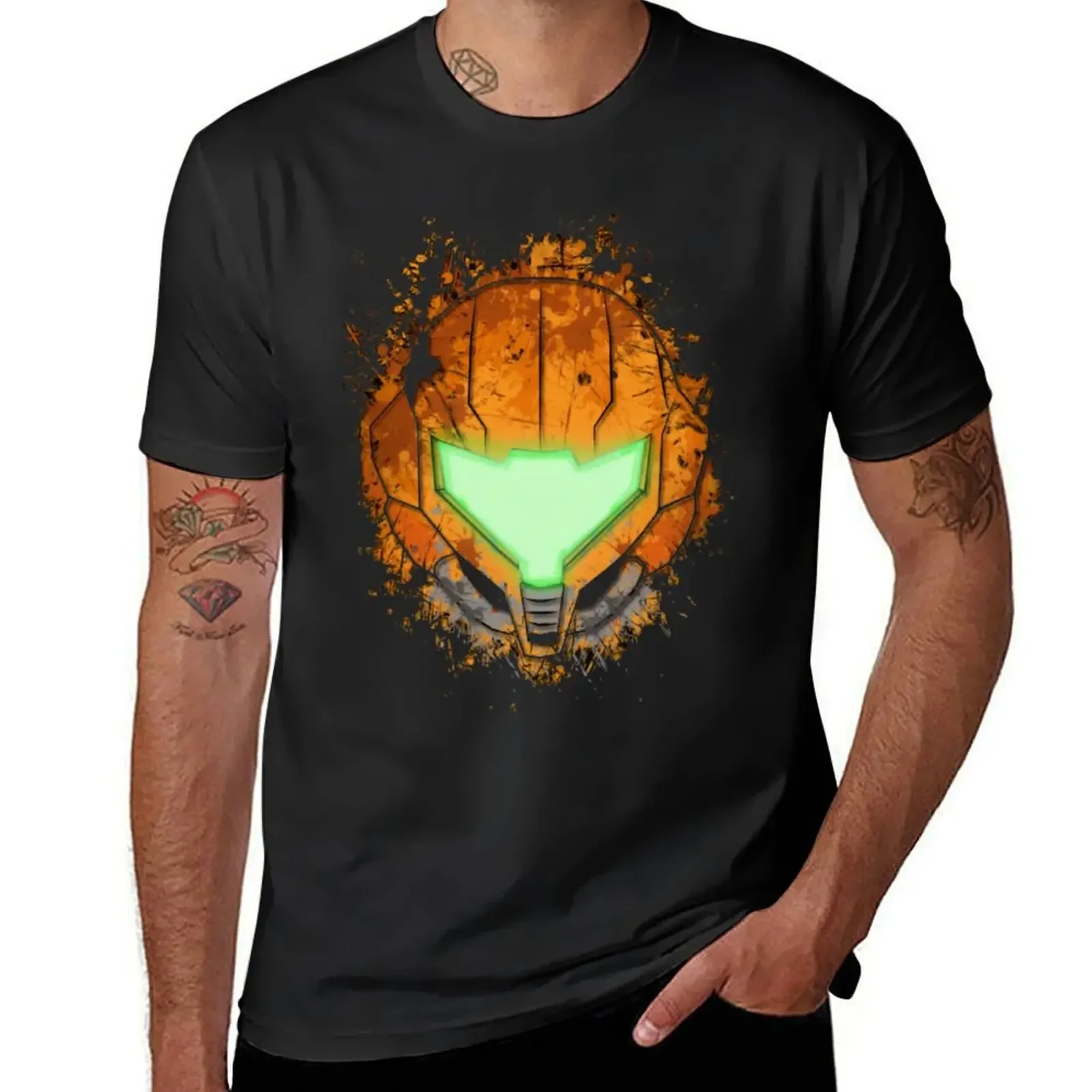 SAMUS ARAN T-Shirt quick drying customs design your own summer tops aesthetic clothes mens graphic t-shirts anime