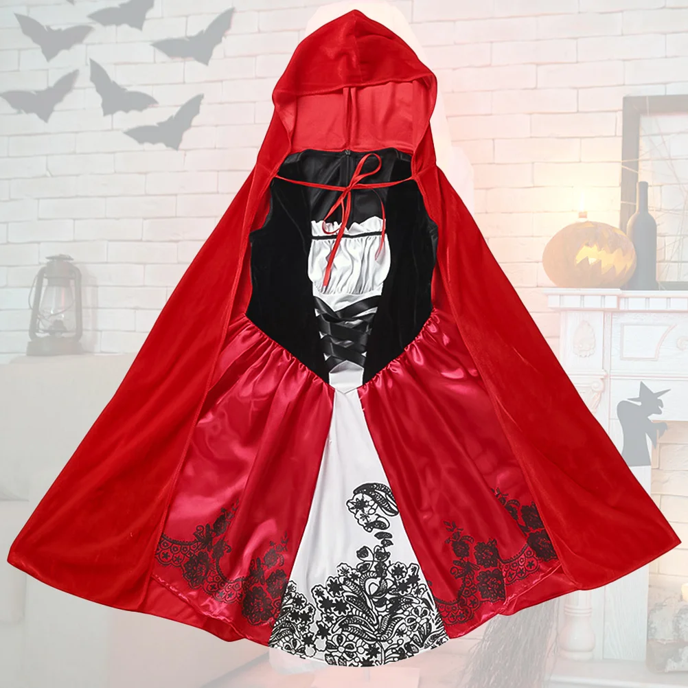 

1Set Costume Classic Halloween Children Girls Suit Masquerade Clothes Premium Comfortable Xl