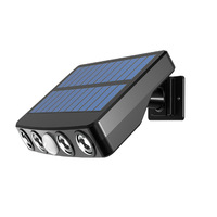 Powerful Solar Security LED Lights Outdoor Decor Sensor Motion 3 Modes Street Waterproof Lamp Wall Night Work Light for Garden