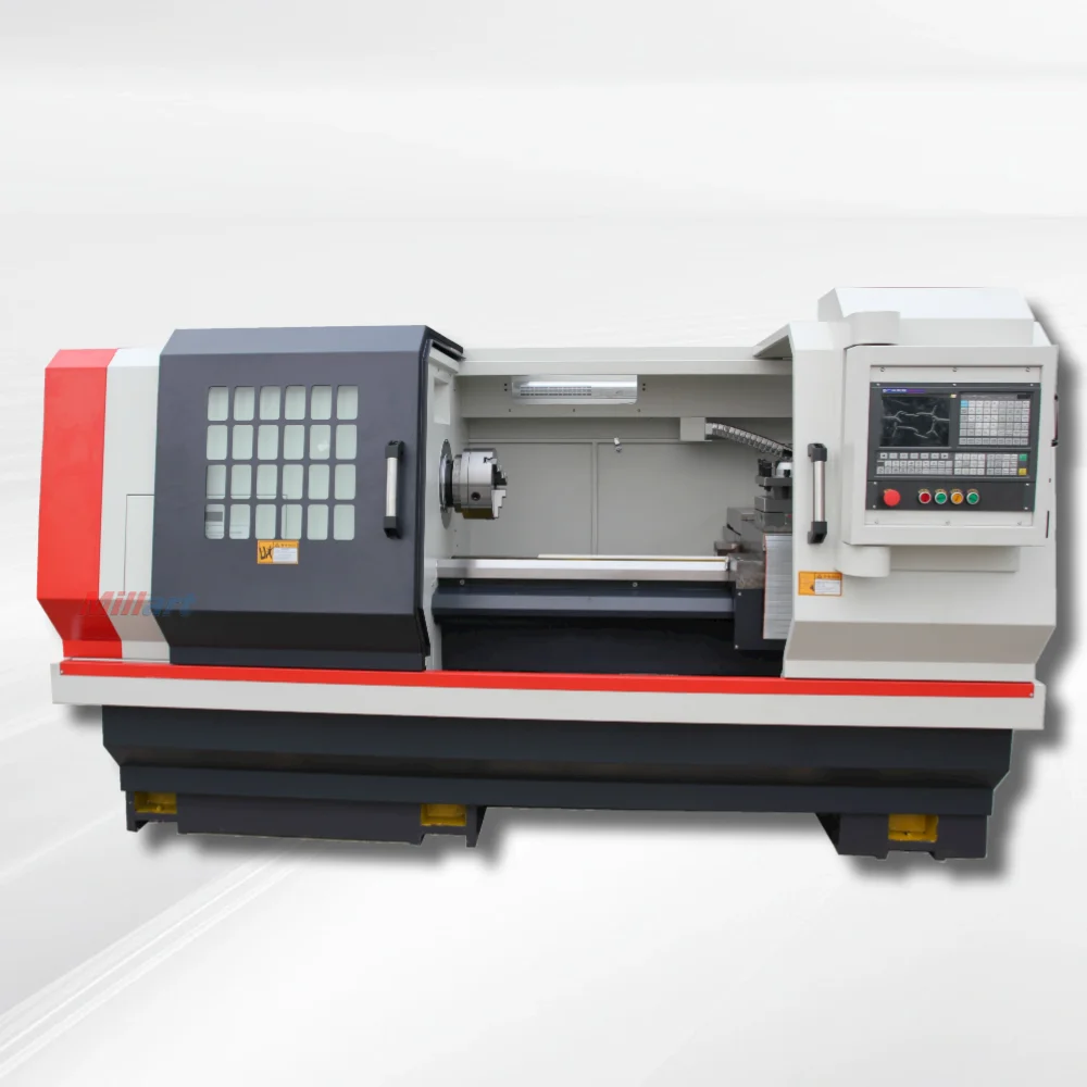 CK6150 Turning Metal Cnc Lathe Hine With Fanuc Control