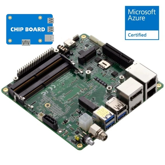 UP Xtreme i11 - 0000 Version Board Series  via 2x SO-DIMM DDR4* via SATA or M.2 2280 NVMe*